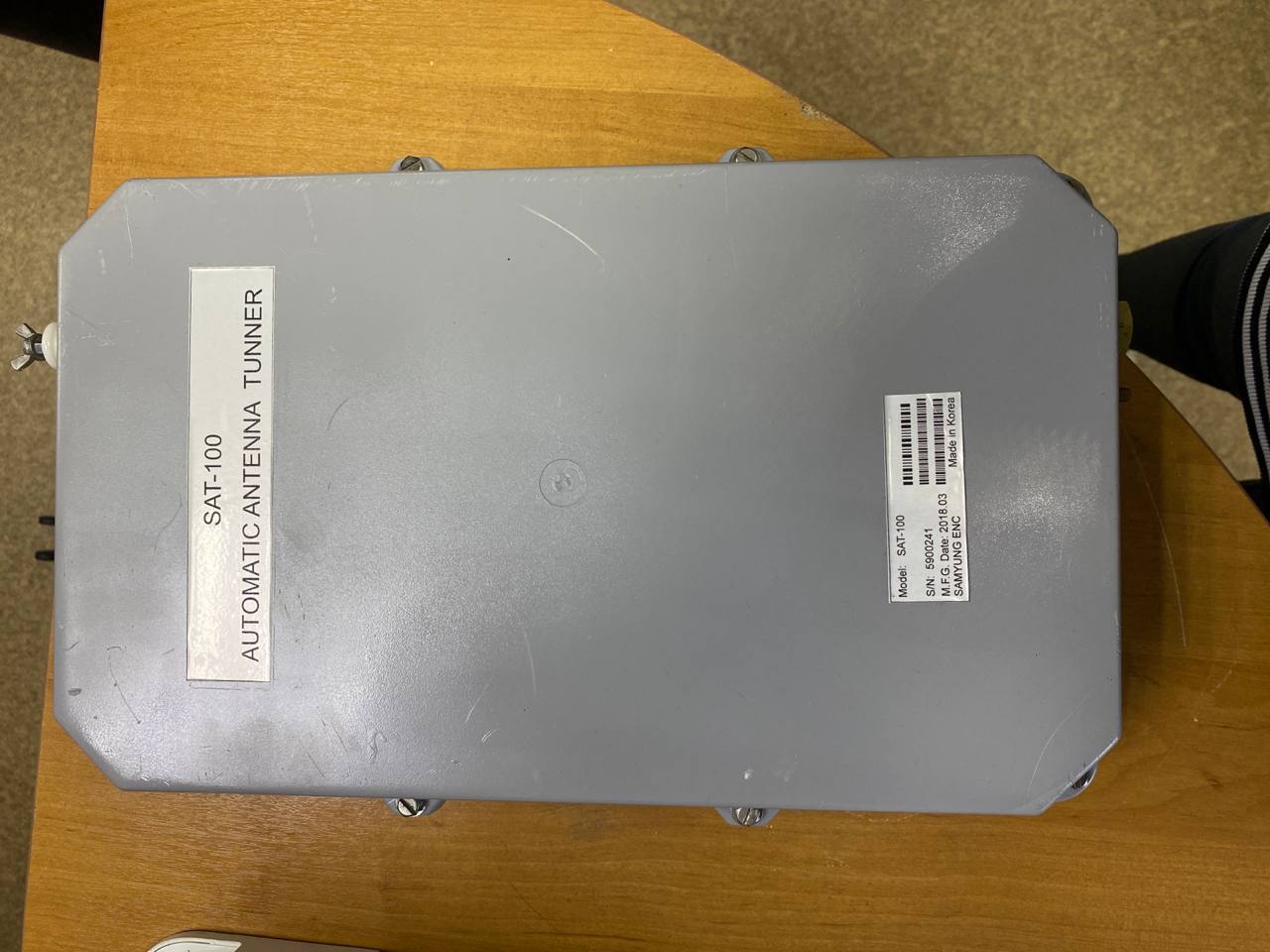 АСУ ANTENNA TUNNER  SAMYUNG SAT -100 s.n 5900241 б.у на проверку