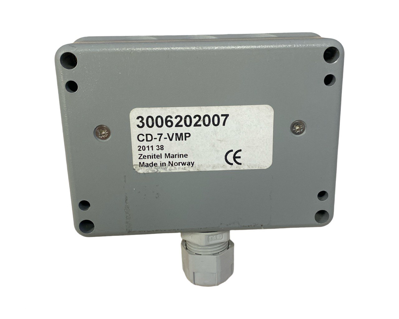 Водонепроницаемая коробка подключения Zenitel CD-7-VMP для VMP-36-PELP s.n 3006202007, б.у, на проверку