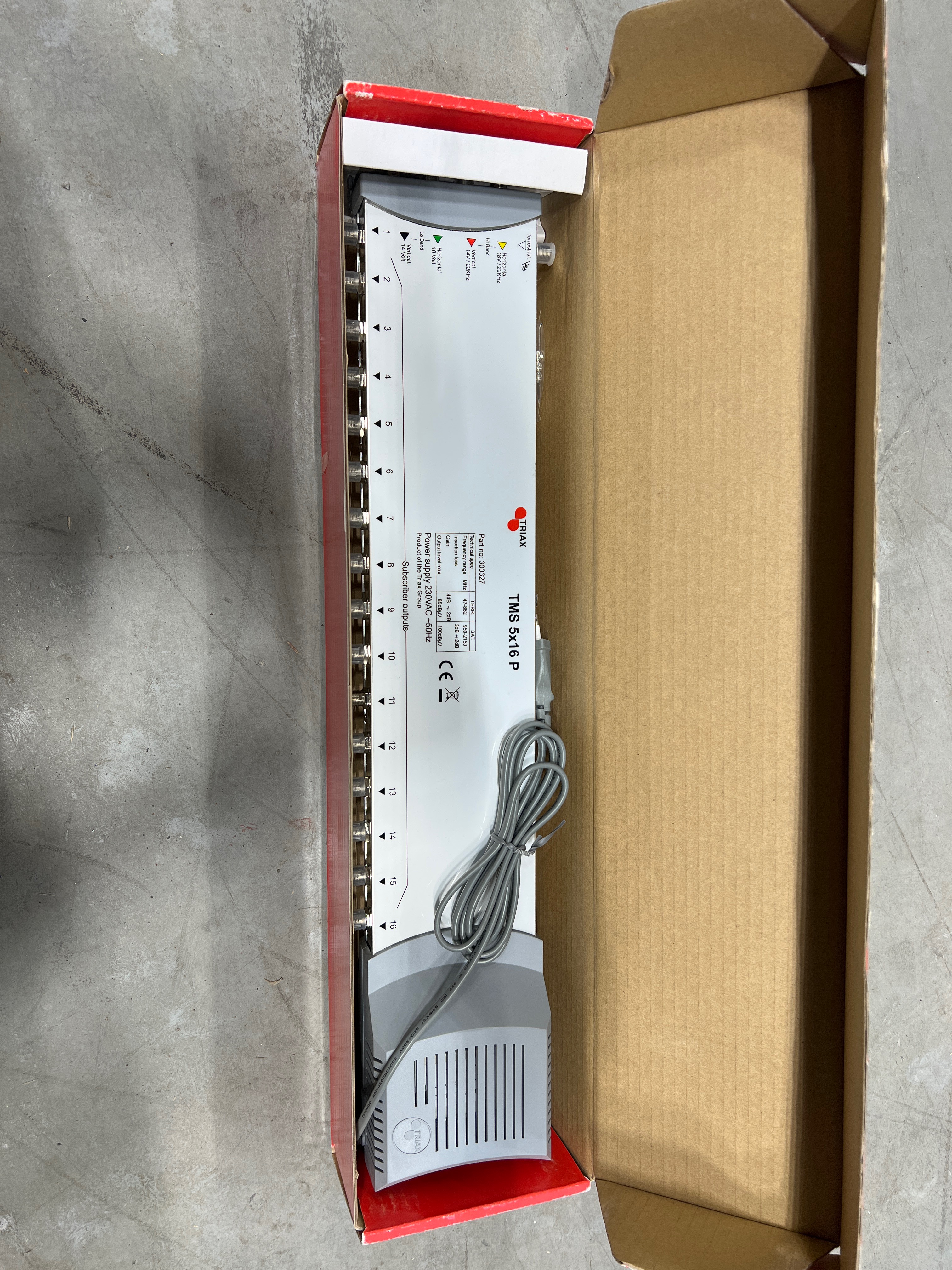 Коммутатор TRIAX TMS 5x16 part № 300327